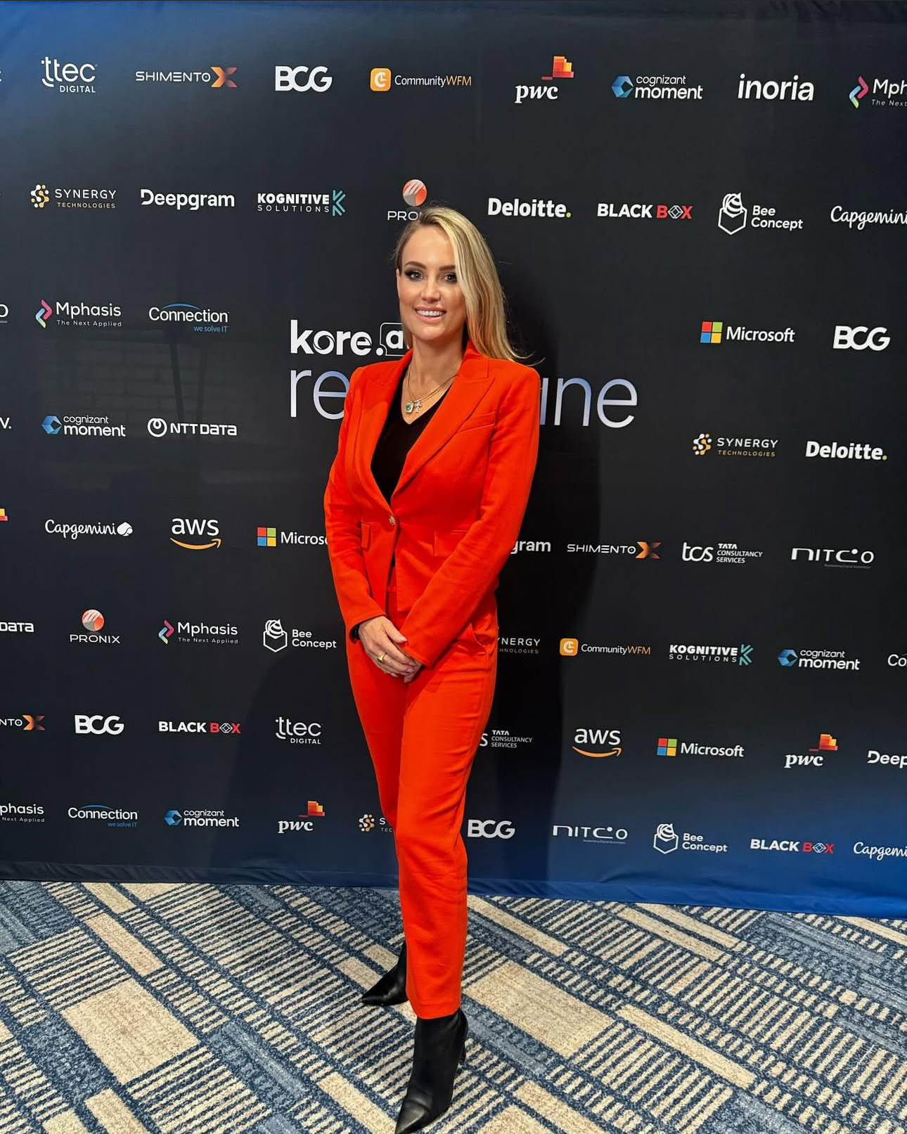 Allen Delisha at Tech Conference